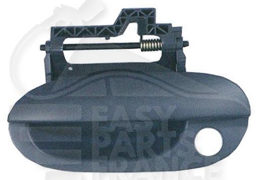 POIGNEE DE PTE EXT AVG NOIRE A/TROU BARILLET Pour BMW S5 E39 - BM090 11/95→08/00