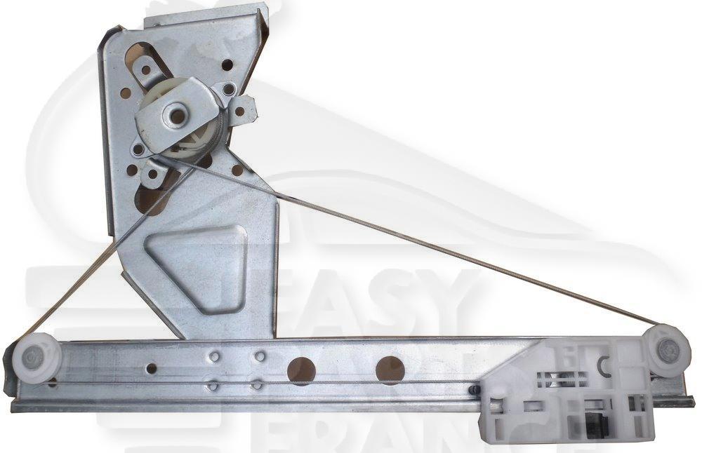 MECANISME DE LEVE VITRE ELECT ARG MOD CONFORT Pour CITROEN C3 - CT060 04/02→09/05