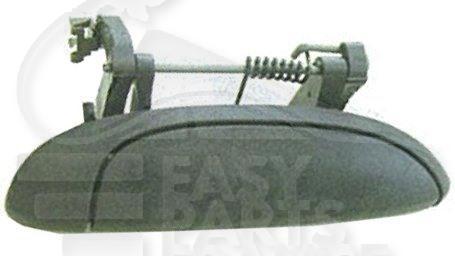 POIGNEE DE PTES EXT AVD/ARD NOIRE Pour DACIA LOGAN MCV - DC040 08/06→11/08