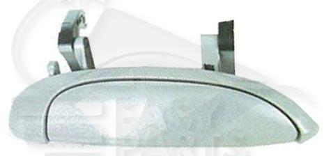 POIGNEE DE PTES EXT AVD/ARD NOIRE/LISSE Pour DACIA LOGAN MCV - DC040 08/06→11/08