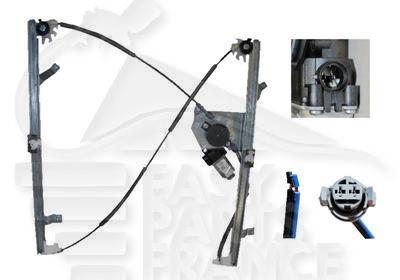 LEVE VITRE ELECT AVD CONFORT Pour RENAULT KANGOO - RN052 02/08→03/13