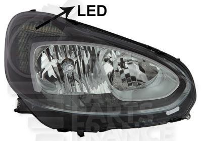 OPT D H7+H7 ELECT A/MOTEUR LED Pour OPEL ADAM - OP001 09/12→