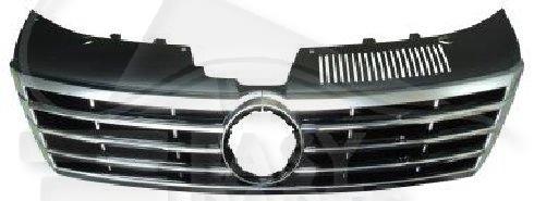 GRILLE DE CALANDRE CHROMEE/NOIRE Pour VOLKSWAGEN PASSAT CC - VO117 04/12→