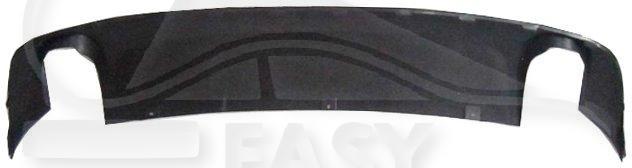 SPOILER DE PC AR NOIR A/DOUBLE SORTIE ECH Pour AUDI A6 - AD094 10/08→03/11