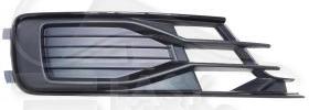 GRILLE DE PC AVD NOIRE Pour AUDI A6 (4GC)- AD096 09/14→06/16