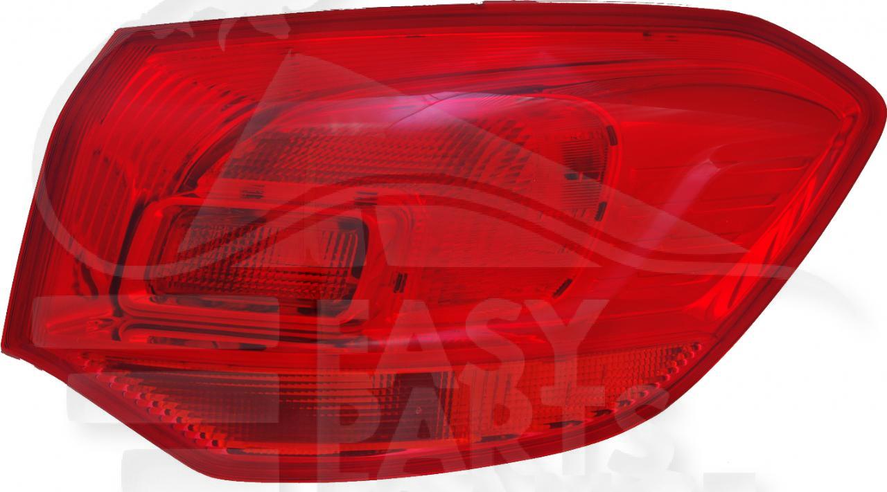 FEU ARD EXT ROUGE mod BREAK Pour OPEL ASTRA J - OP039 09/12→07/15