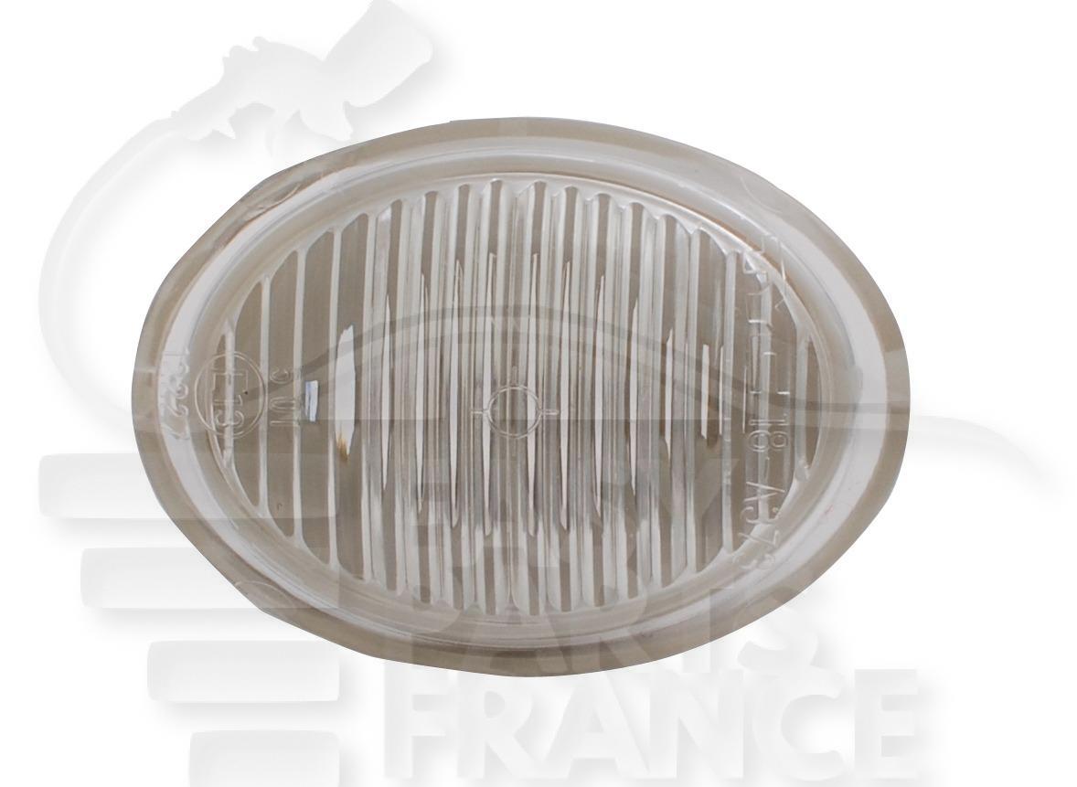 FEU D'AILE AVD/AVG CRISTAL Pour FIAT 500 - FT012 07/15→