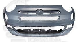 PC AV A PEINDRE Pour FIAT 500 X CITY LOOK - FT011 01/15→10/18