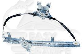 MECANISME DE LEVE VITRE ELECT AVG 2/4 PTES Pour NISSAN NAVARA TYPE D22 - NS072 01/98→12/01