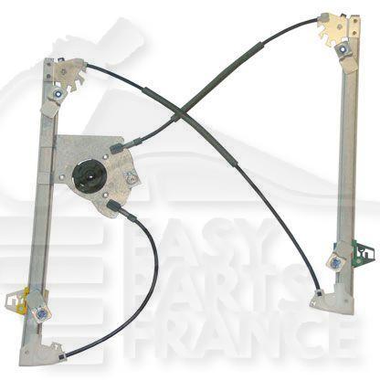 MECANISME DE LEVE VITRE ELECT AVG 2 PTES Pour DS DS 3 - DS010 03/09→02/16