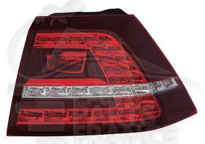 FEU ARD EXT LED Pour VOLKSWAGEN GOLF 7 GTI - VO062 03/13→12/16