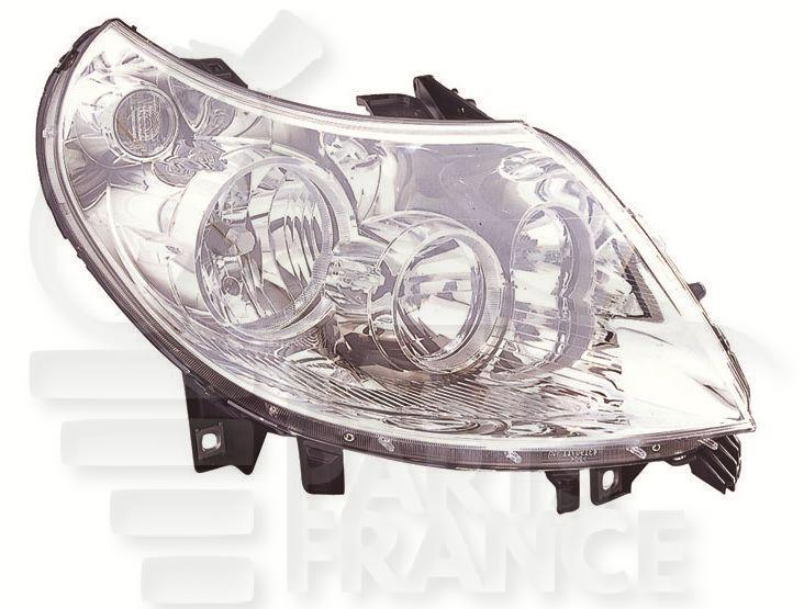 OPT D H7+H1 ELECT A/MOTEUR →11/10 Pour FIAT DUCATO - FT084 07/06→06/14