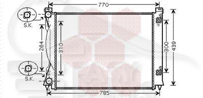 RADIA 2.0 TDI - BA - 675 X 445 X 32 Pour AUDI A6 - AD094 10/08→03/11