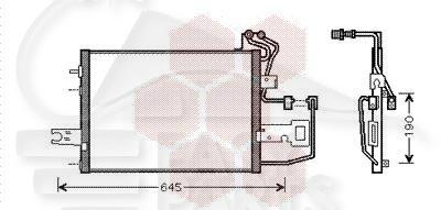 CONDENSEUR TT TYPES 471 X 325 X 20 Pour SKODA FELICIA - SK031 07/98→