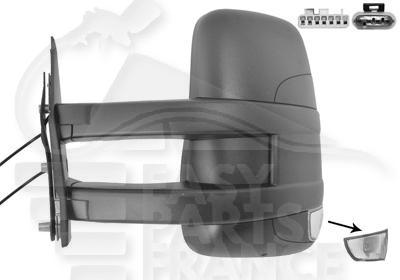 RETRO G ELECT CHAUF BRAS LONG A/FEU Pour IVECO DAILY - IV016 09/11→05/14