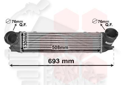 ECHANGEUR 335 D 508 X 130 X 110 Pour BMW S3 E92 - BM061 10/13→