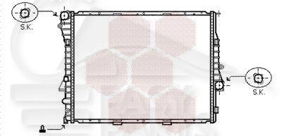 RADIA 3.0 DI (M57) 590 X 596 X 40 Pour BMW X5 E53 - BM161 12/03→02/07