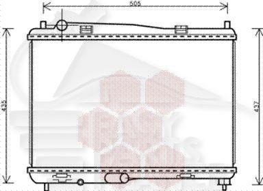 RADIA 1.25/1.4/1.6 350 X 560 X 16 Pour FORD FIESTA - FD036 11/08→12/12