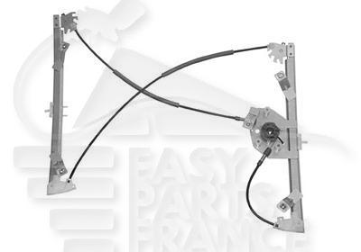 MECANISME DE LEVE VITRE ELECT AVG Pour OPEL ADAM - OP001 01/13→