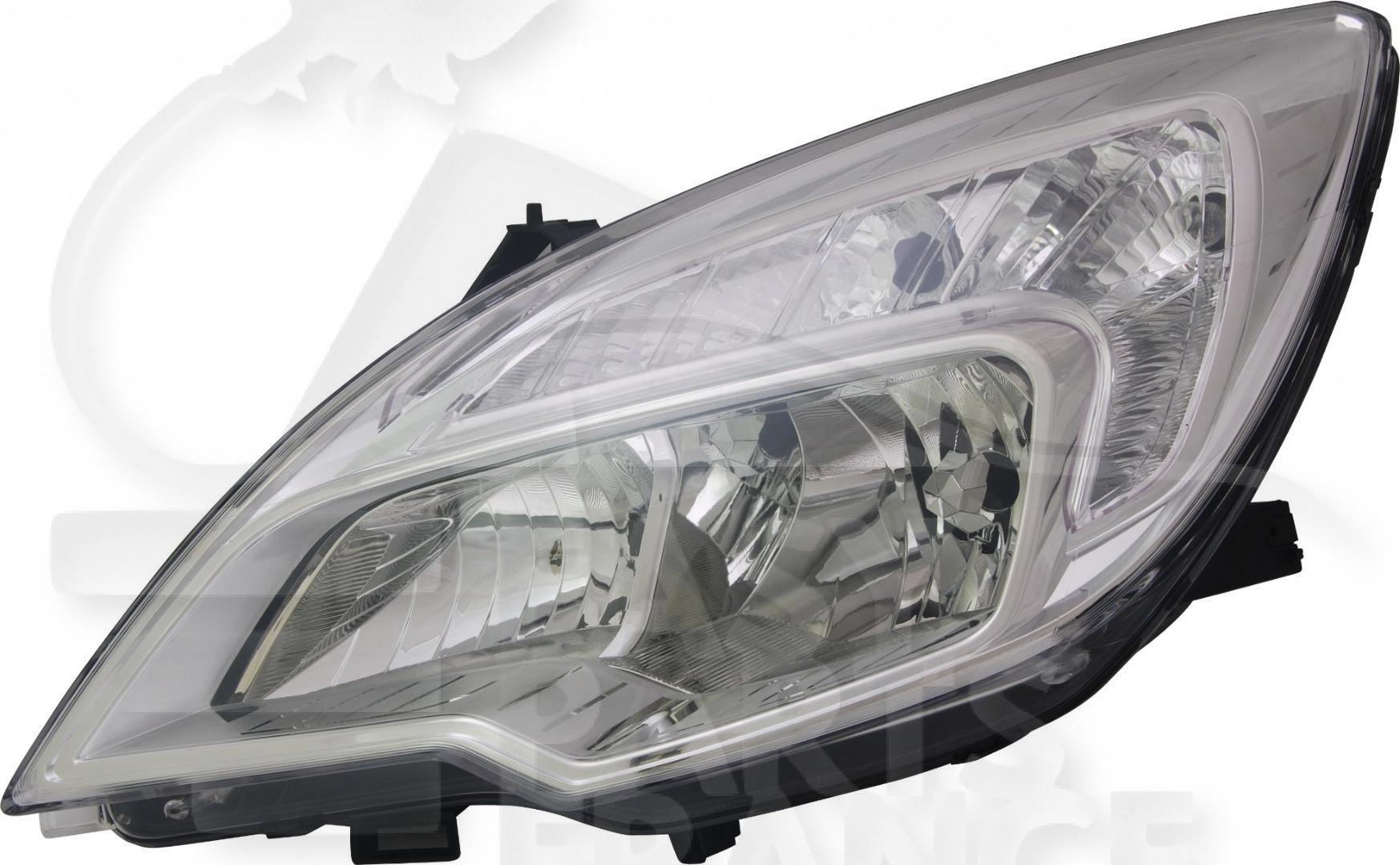 OPT G H1+H7 ELECT A/MOTEUR F/CHROME Pour OPEL MERIVA - OP102 04/10→03/13