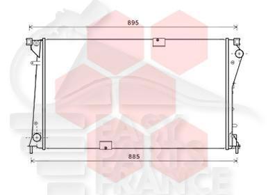 RADIA 2.5DCI/CDTI Pour OPEL VIVARO - OP141 10/06→08/14