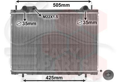 RADIA 1.2 16V - 1.9 TD/JTD A/CLIM 375 X 585 X 35 Pour FIAT BRAVA - FT030 09/95→12/01