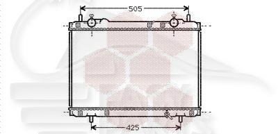 RADIA 1.9 JTD 375 X 565 X 42 Pour FIAT MAREA - FT125 09/96→