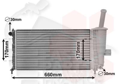 RADIA 1.2 8V/16V M/MAGN 580 X 316 X 25 Pour FIAT PUNTO 3 PORTES - FT161 10/99→05/03