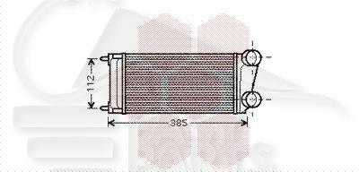 ECHANGEUR1.6 HDI 300 X 147 X 85 Pour CITROEN C4 - CT079 10/08→10/10