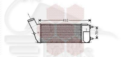 ECHANGEUR 2.0 HDI 300 X 135 X 85 Pour CITROEN C4 - CT079 10/08→10/10