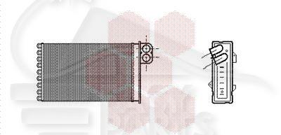 RADIA DE CHAUF TT TYPES 235 X 157 X 40 Pour CITROEN C5 - CT100 03/01→08/04