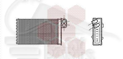 RADIA DE CHAUF TT TYPES 235 X 157 X 40 Pour CITROEN C5 - CT100 03/01→09/04