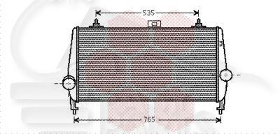 ECHANGEUR 2.2 HDI MOT 4HT DW12BTED4 724 X 365 X 32 Pour CITROEN C5 - CT101 09/04→12/07