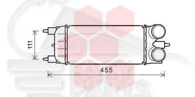 ECHANGEUR 1.6 HDI MOT 9HR DV6C/9HL DV6C - 300 X 150 X 80 Pour CITROEN C5 - CT102 01/08→09/10