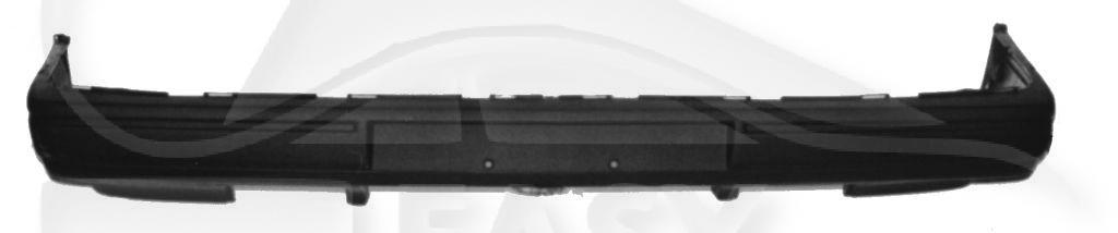 SPOILER DE PC AV NOIR Pour VOLVO 840 / 850 - VV030 01/92→