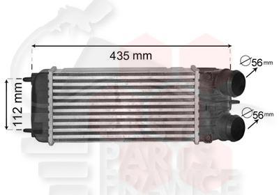 ECHANGEUR 1.6I THP 300 X 158 X 81 Pour DS DS 3 - DS010 03/09→02/16