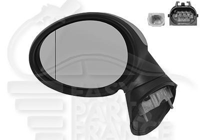 RETRO G ELECT CHAUF A PEINDRE RAB ELECT 9 PINS ( MONTE SUR 7 PINS ) Pour MINI COUNTRYMAN - MN037 03/10→01/17