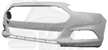 PC AV A PEINDRE AVEC 6 TROUS POUR CAPTEURS A/MARQUES DE COUPE POUR LAVE-LAMPE - A/SPOILER Pour FORD MONDEO - FD142 11/14→01/19