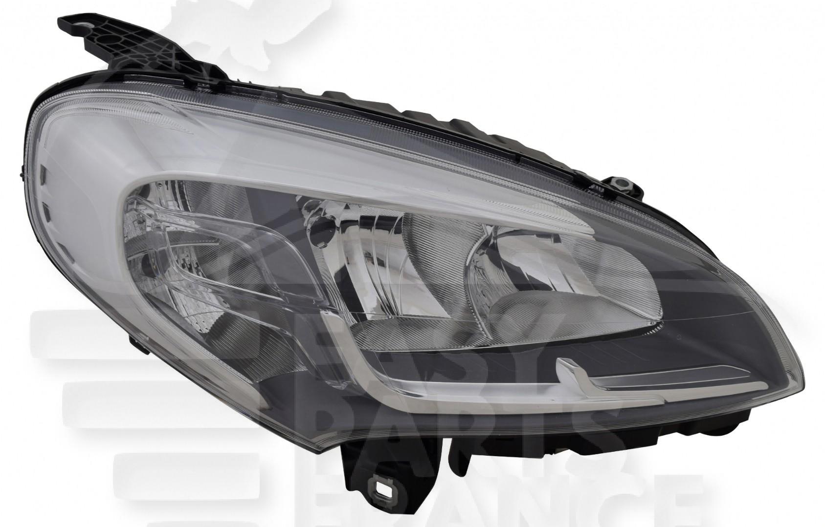 OPT D H7+H7 ELECT A/MOTEUR Pour FIAT DOBLO - FT073 01/15→05/22