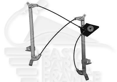 MECANISME DE LEVE VITRE ELECT AVG Pour AUDI Q3 (8U) - AD120 01/11→06/14