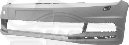 PC AV A PEINDRE A/LAVE PHARE & S/PACKONTROL Pour VOLKSWAGEN TOURAN - VO193 04/15→