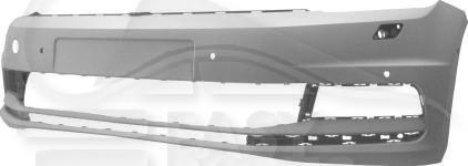 PC AV A PEINDRE A/LAVE PHARE AVEC 6 TROUS CAPTEURS Pour VOLKSWAGEN TOURAN - VO193 04/15→