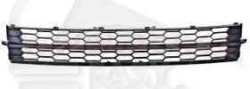 GRILLE CENTRALE DE PC AV NOIRE Pour SKODA RAPID - SK080 09/12→04/17