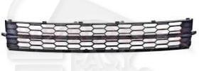 GRILLE CENTRALE DE PC AV NOIRE Pour SKODA RAPID - SK080 09/12→08/16