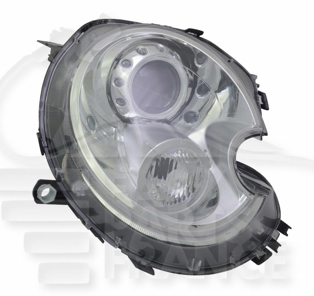 OPT D DS1 A/MOTEUR - F/CHROME - FEU BL ATTENTION LIVRE SANS BALLASTRE - UTILISER BALLASTRE TYPE 2010-2014 Pour MINI CLUBMAN R55 - MN029 01/07→05/14