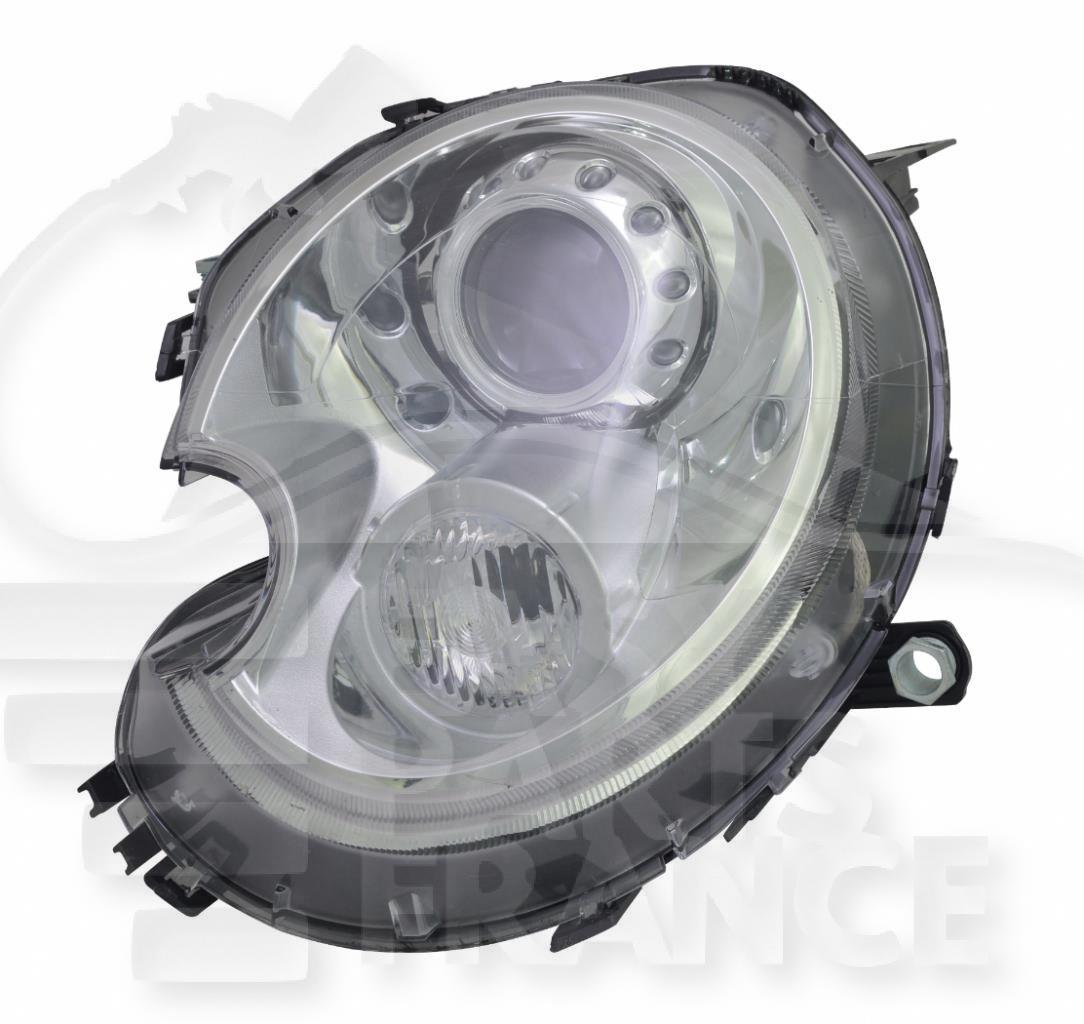 OPT G DS1 A/MOTEUR - F/CHROME - FEU BL ATTENTION LIVRE SANS BALLASTRE - UTILISER BALLASTRE TYPE 2010-2014 Pour MINI CLUBMAN R55 - MN029 01/07→05/14