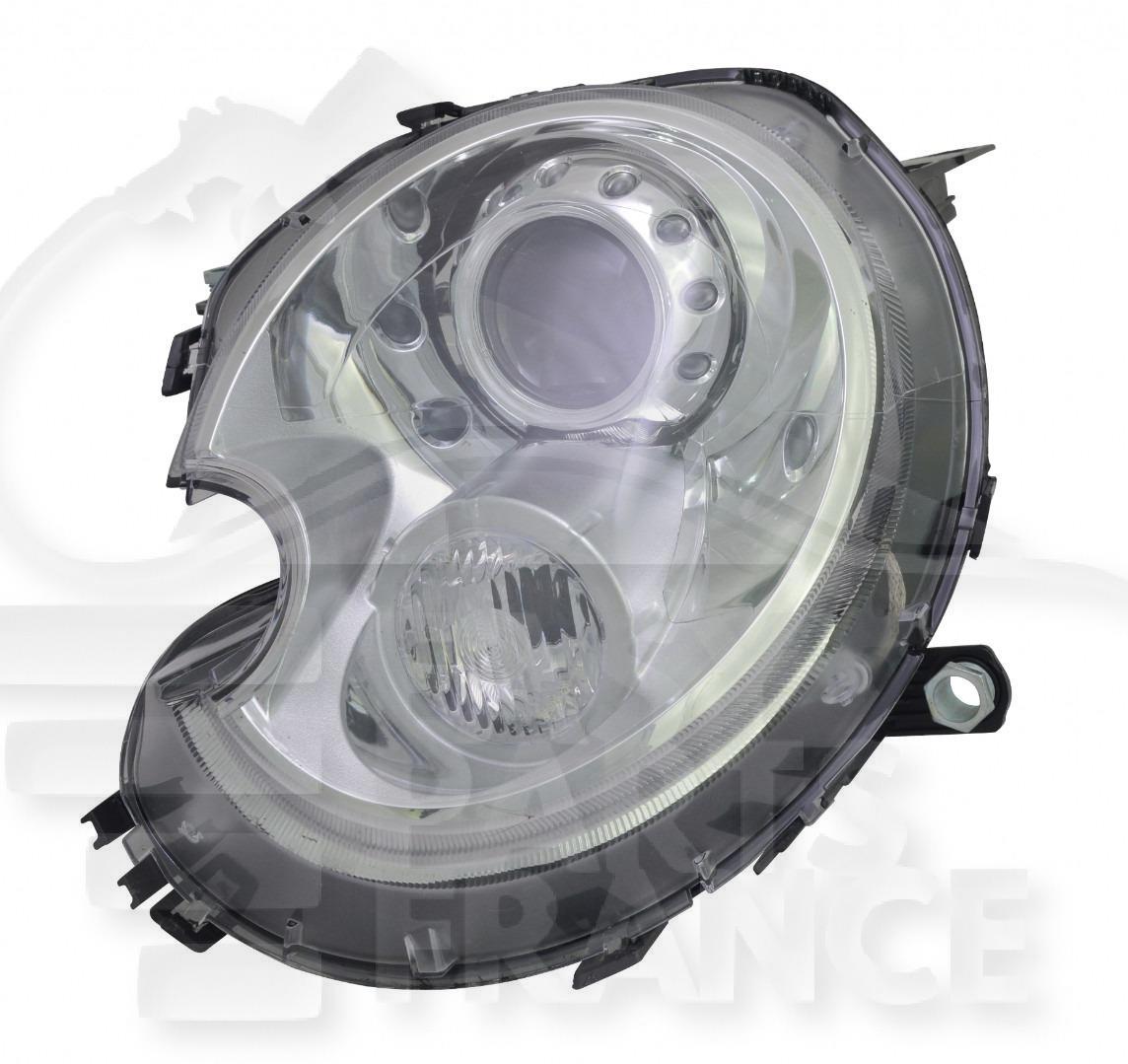 OPT G DS1 A/MOTEUR - F/CHROME - FEU BL ATTENTION LIVRE SANS BALLASTRE - UTILISER BALLASTRE TYPE 2010-2014 Pour MINI CLUBMAN R55 - MN029 01/07→05/14