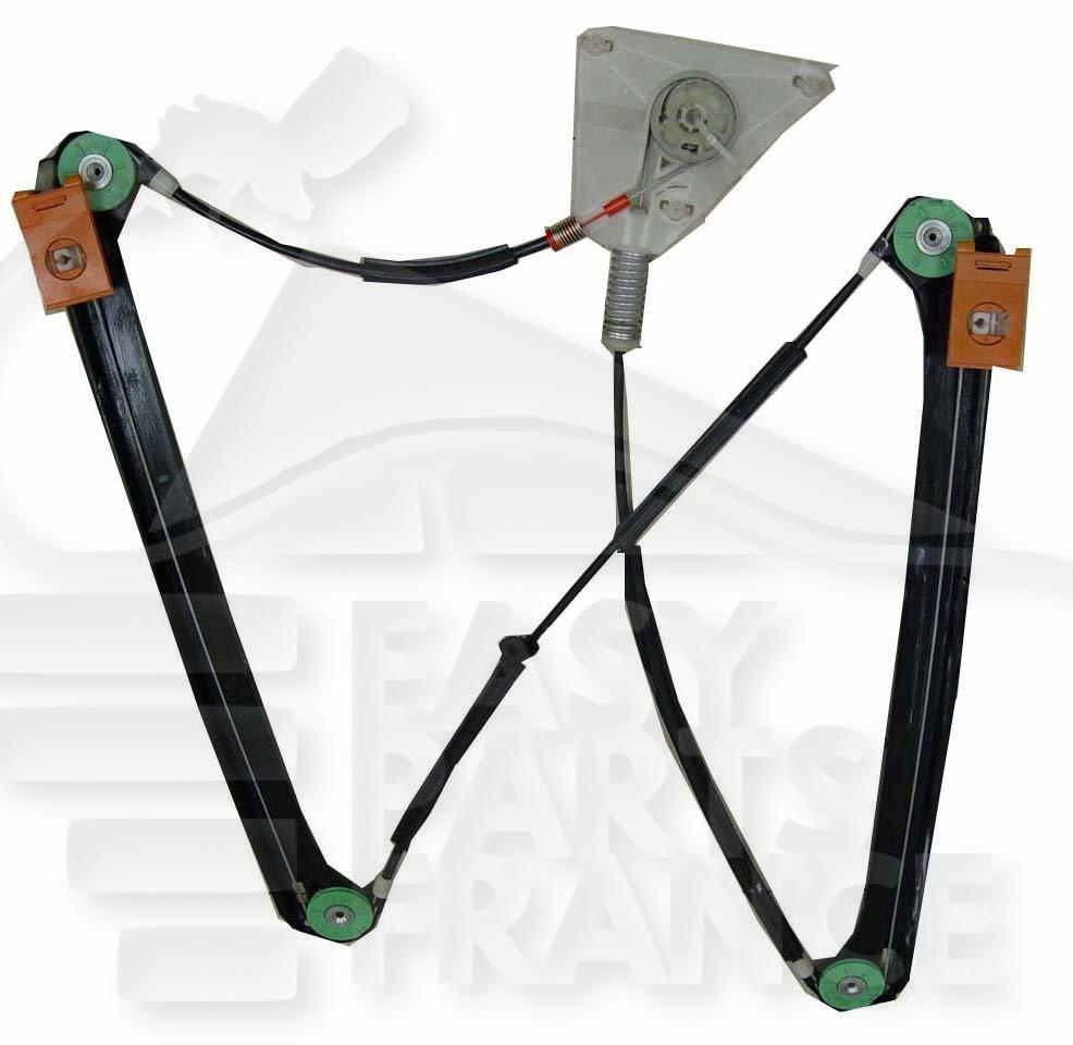 MECANISME DE LEVE VITRE AVD ELECT Pour AUDI A3 -5 PTES - AD043 09/03→06/08