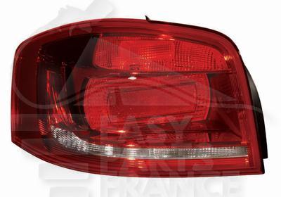 FEU ARG NOIR - 06/10→ Pour AUDI A3 -3 PTES - AD046 07/08→08/12