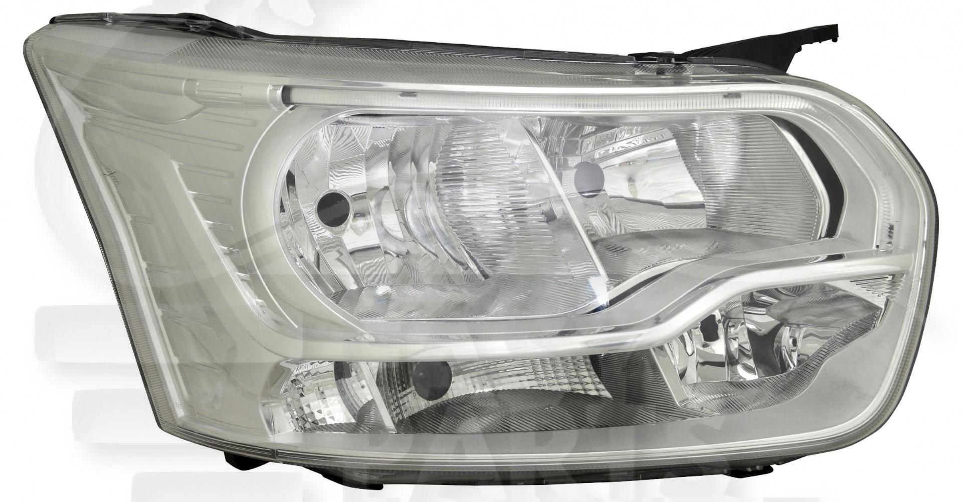 OPT D H7+H15+H1 ELECT A/MOTEUR & FEU DE JOUR LED Pour FORD TRANSIT MK8 - FD196 03/14→08/19